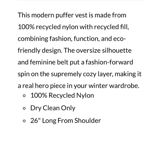 Frame Belted Wrap Puffer Jacket SMALL - Picture 7 of 7